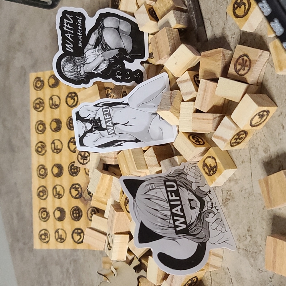 Naughty Waifu Stickers